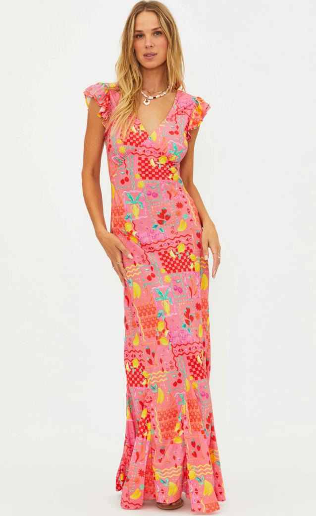 Elodie Dress Passion Fruit Elodie Dress Passion Fruit