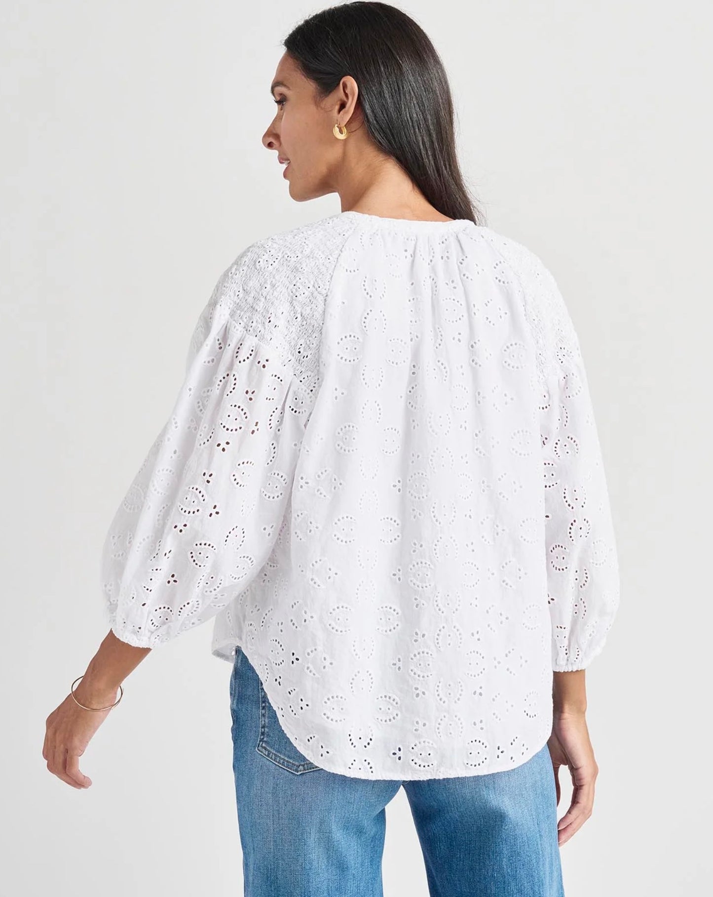 Taylor Eyelet Top
