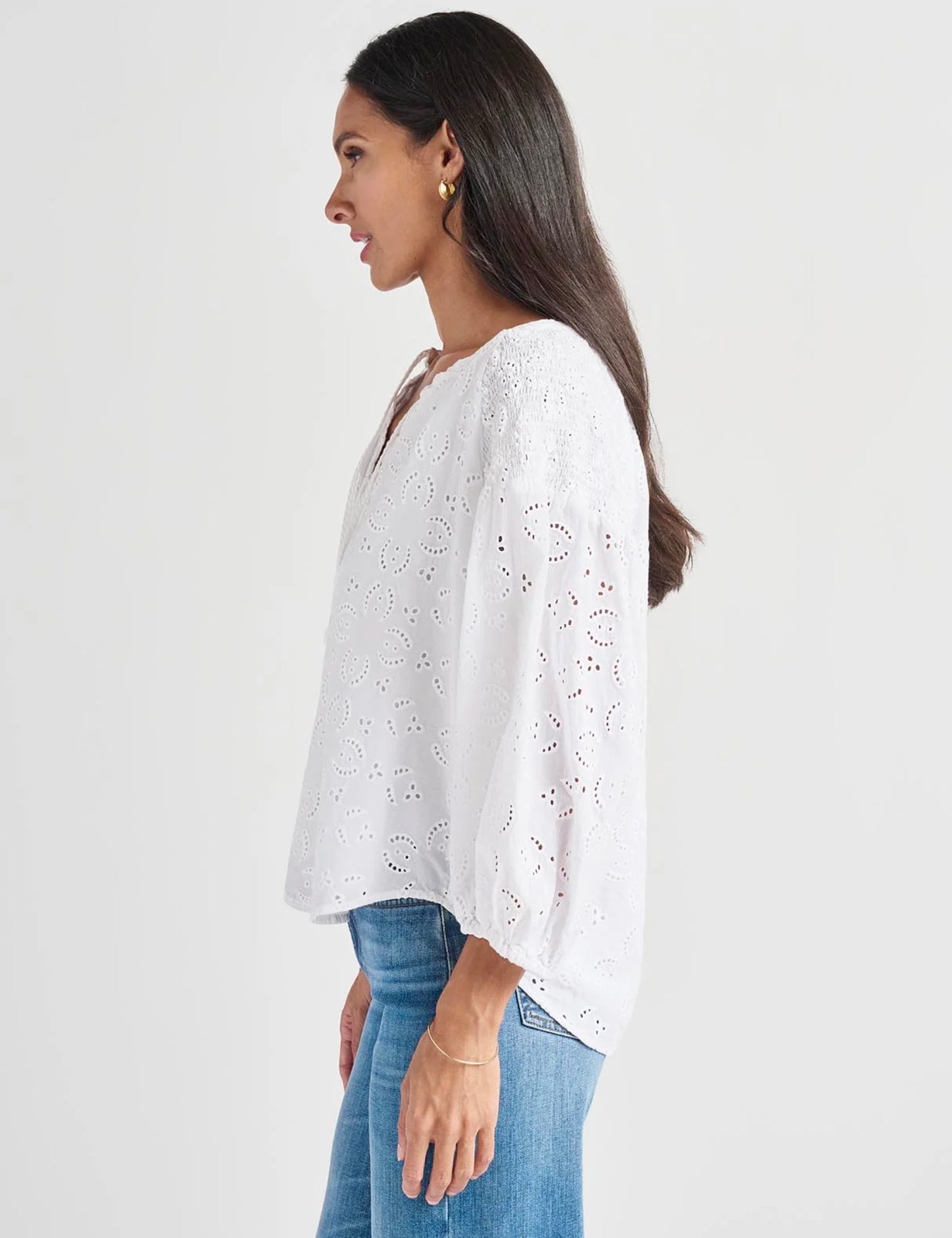 Taylor Eyelet Top