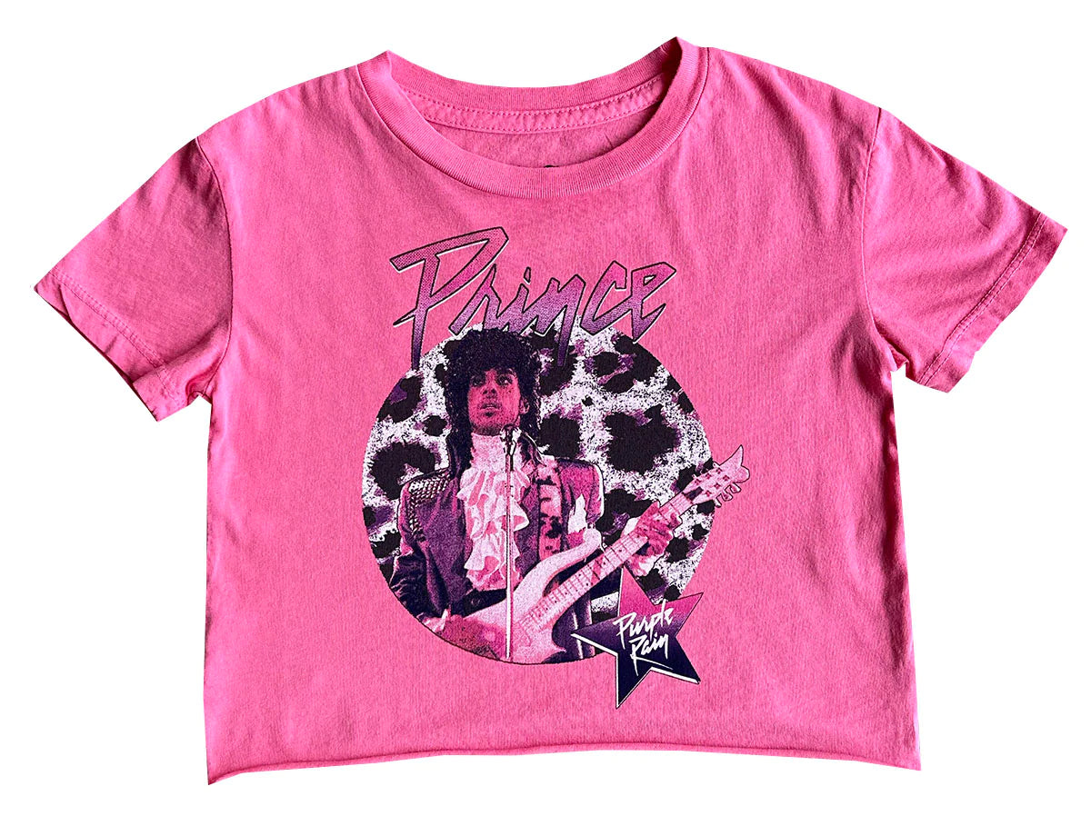 Prince Organic Short Sleeve Crop Tee