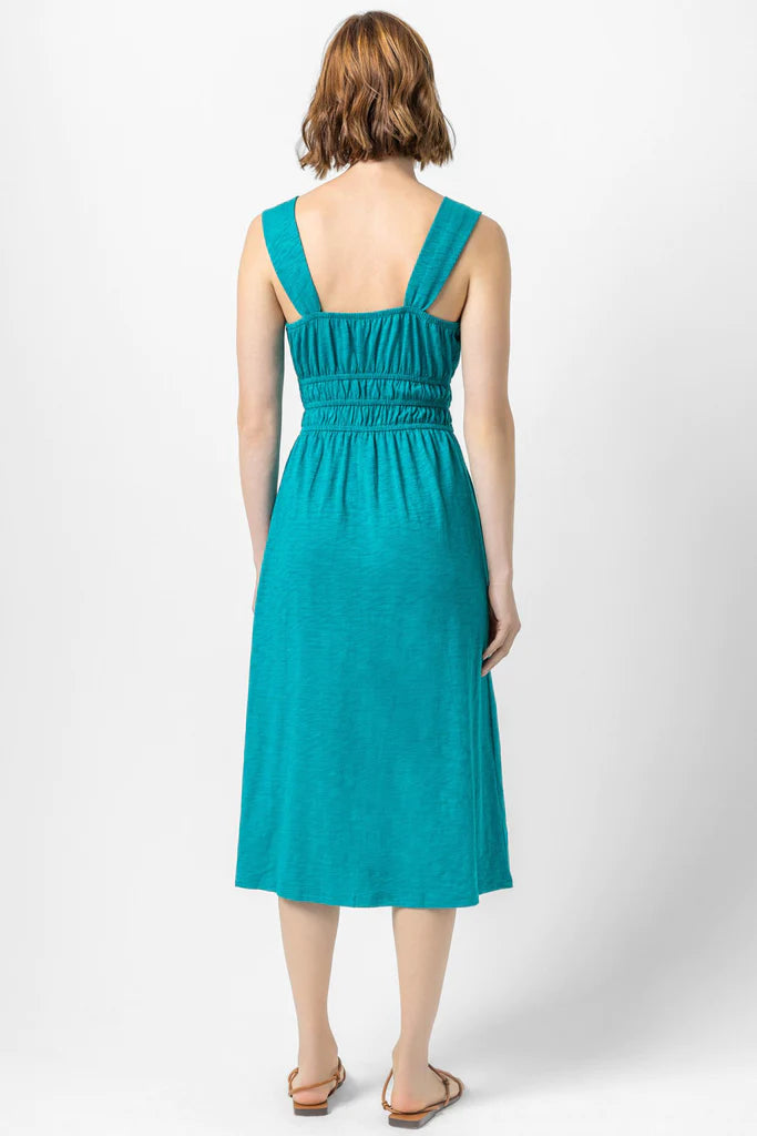 Ruched Midi Dress