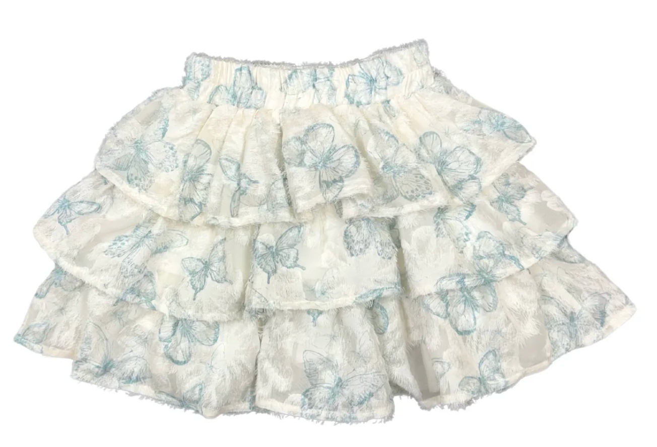 Summer Tiered Butterfly Skort – CHRISSY'S on El Paseo