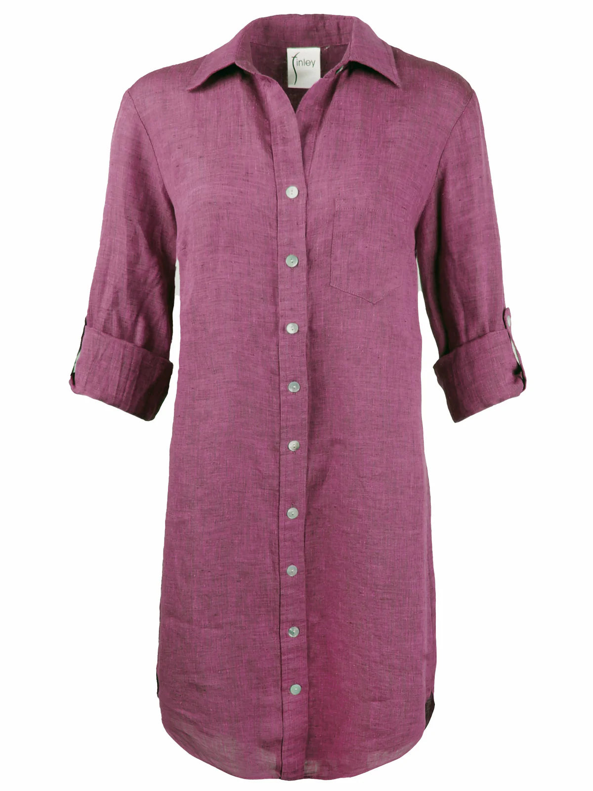 Alex Linen Shirtdress