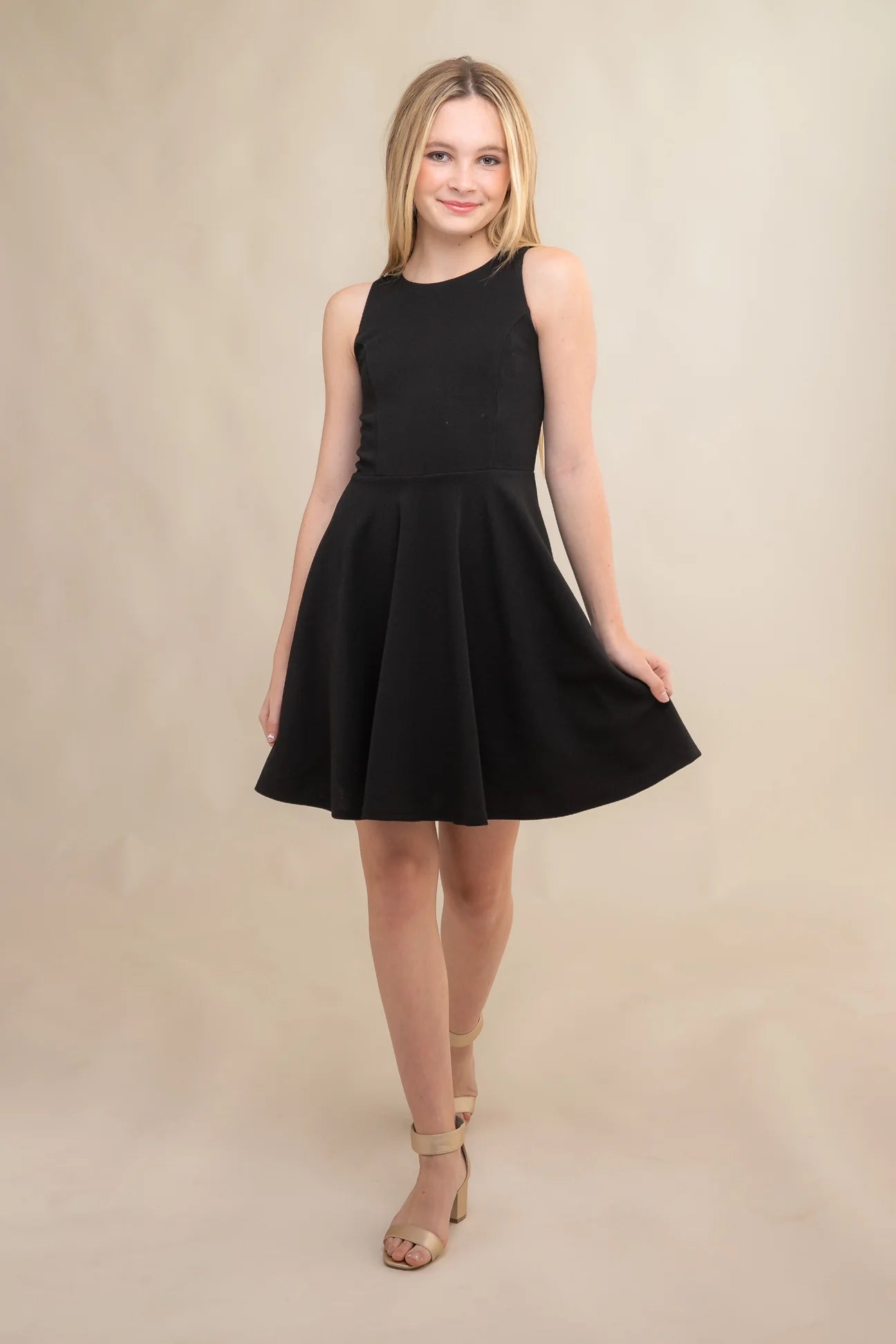 racerback evening dress Cresida Keyhole Racerback Maxi Dress Black