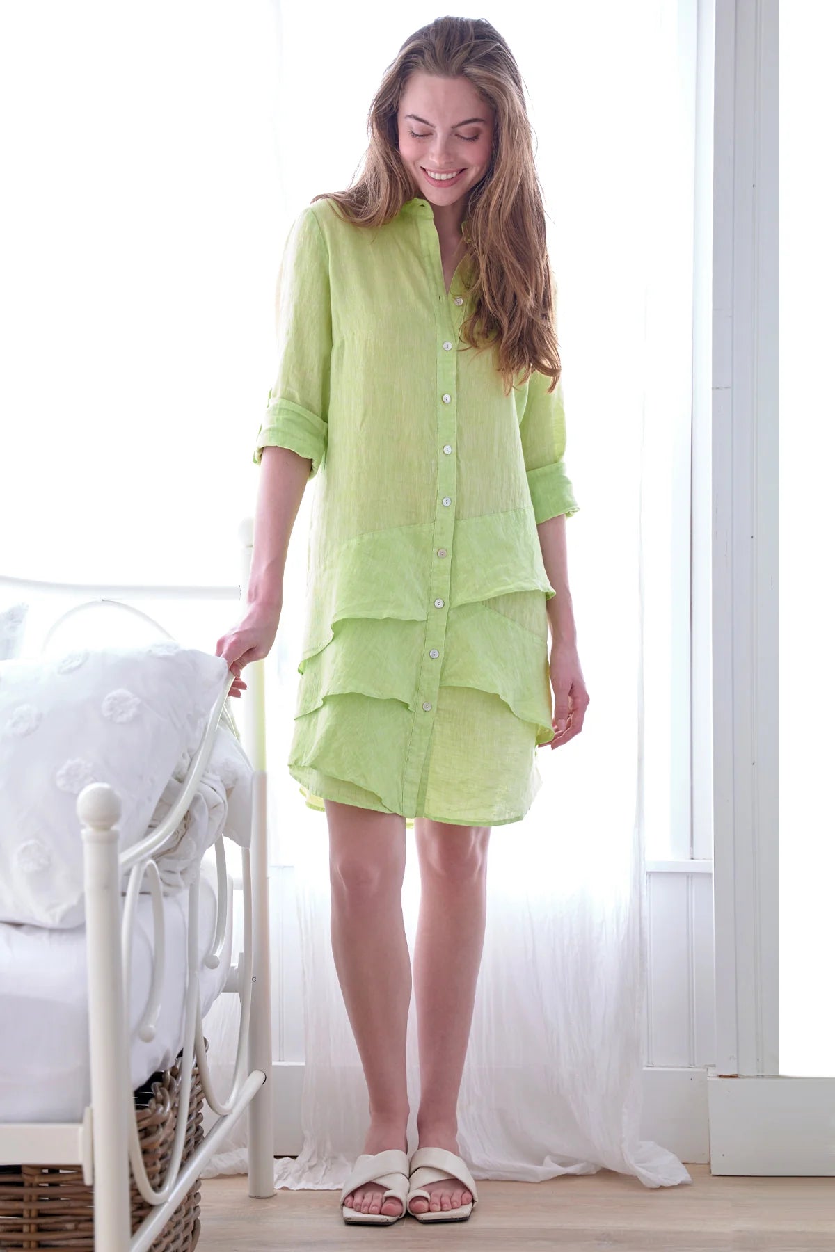 Jenna Linen Dress