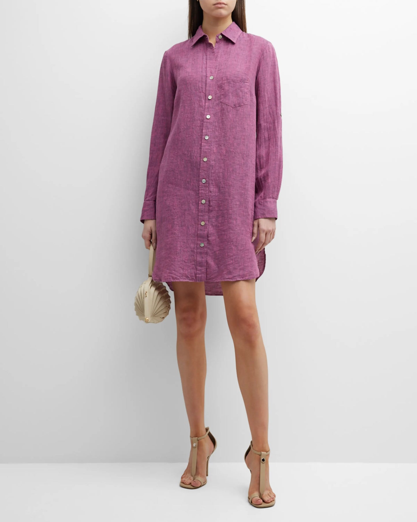 Alex Linen Shirtdress