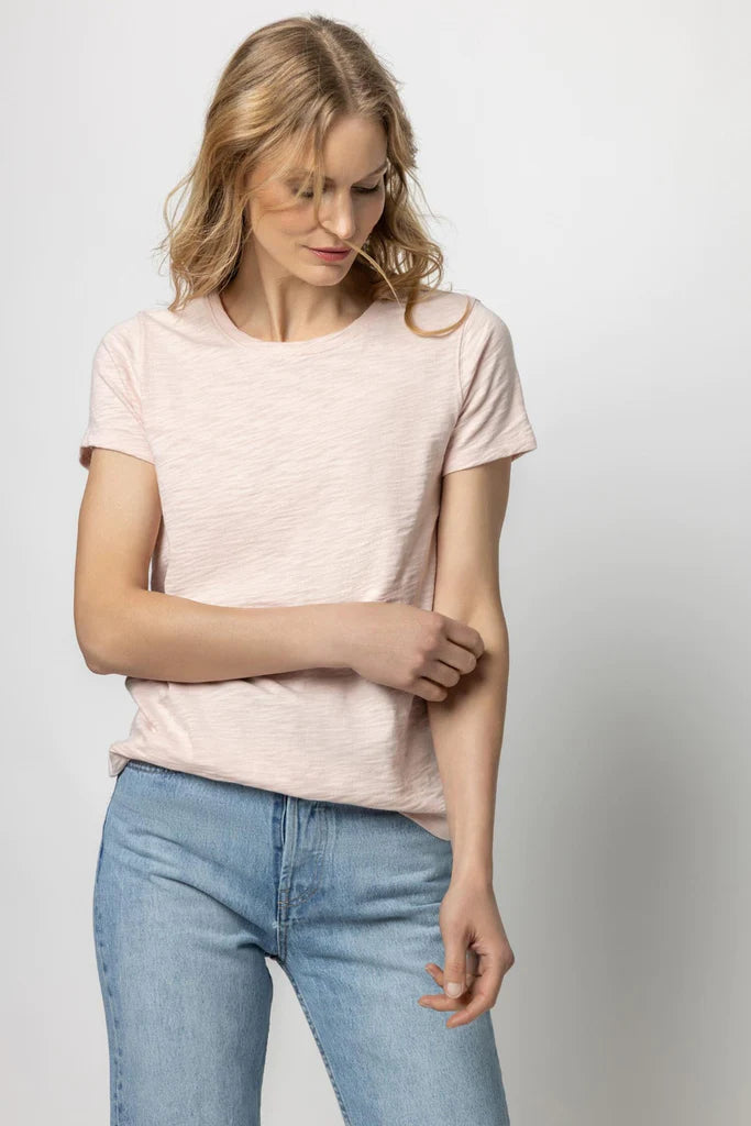 Short Sleeve Back Seam Tee