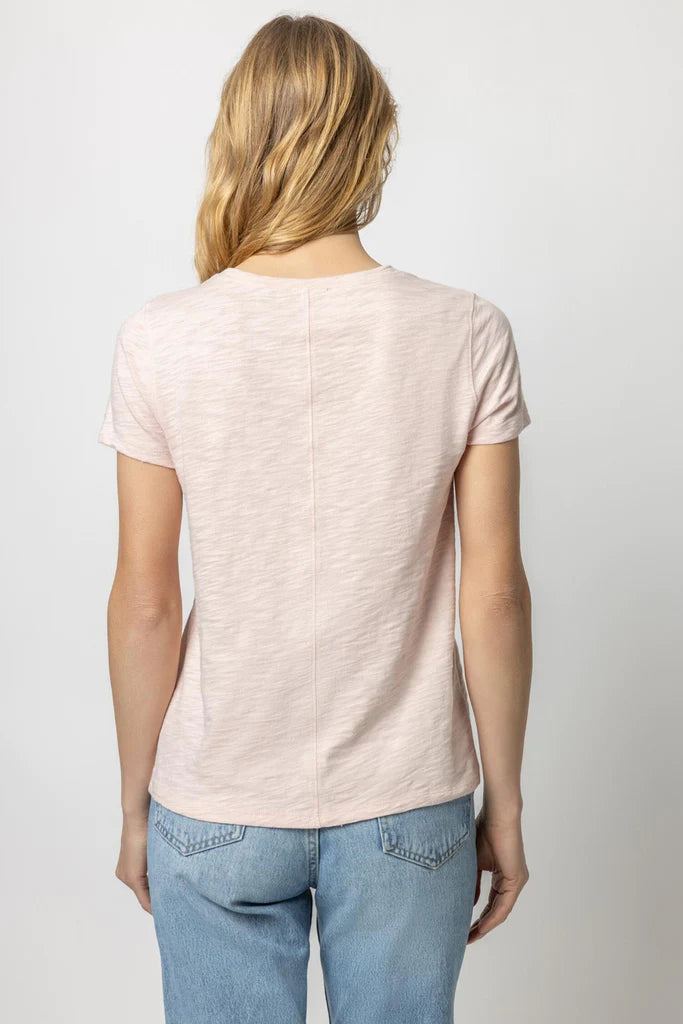 Short Sleeve Back Seam Tee