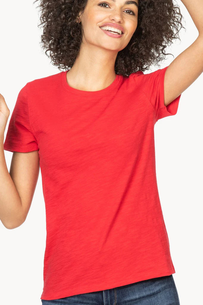 Short Sleeve Back Seam Tee