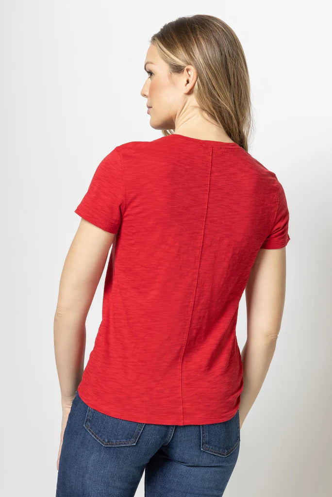 Short Sleeve Back Seam Tee