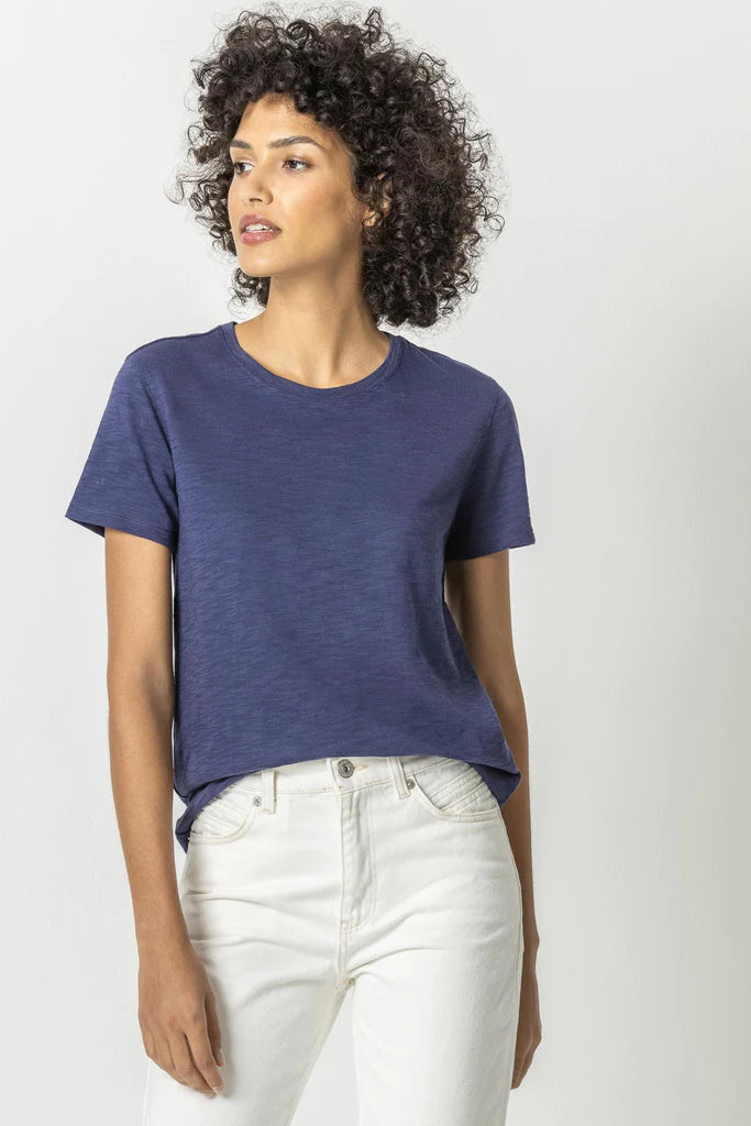 Short Sleeve Back Seam Tee