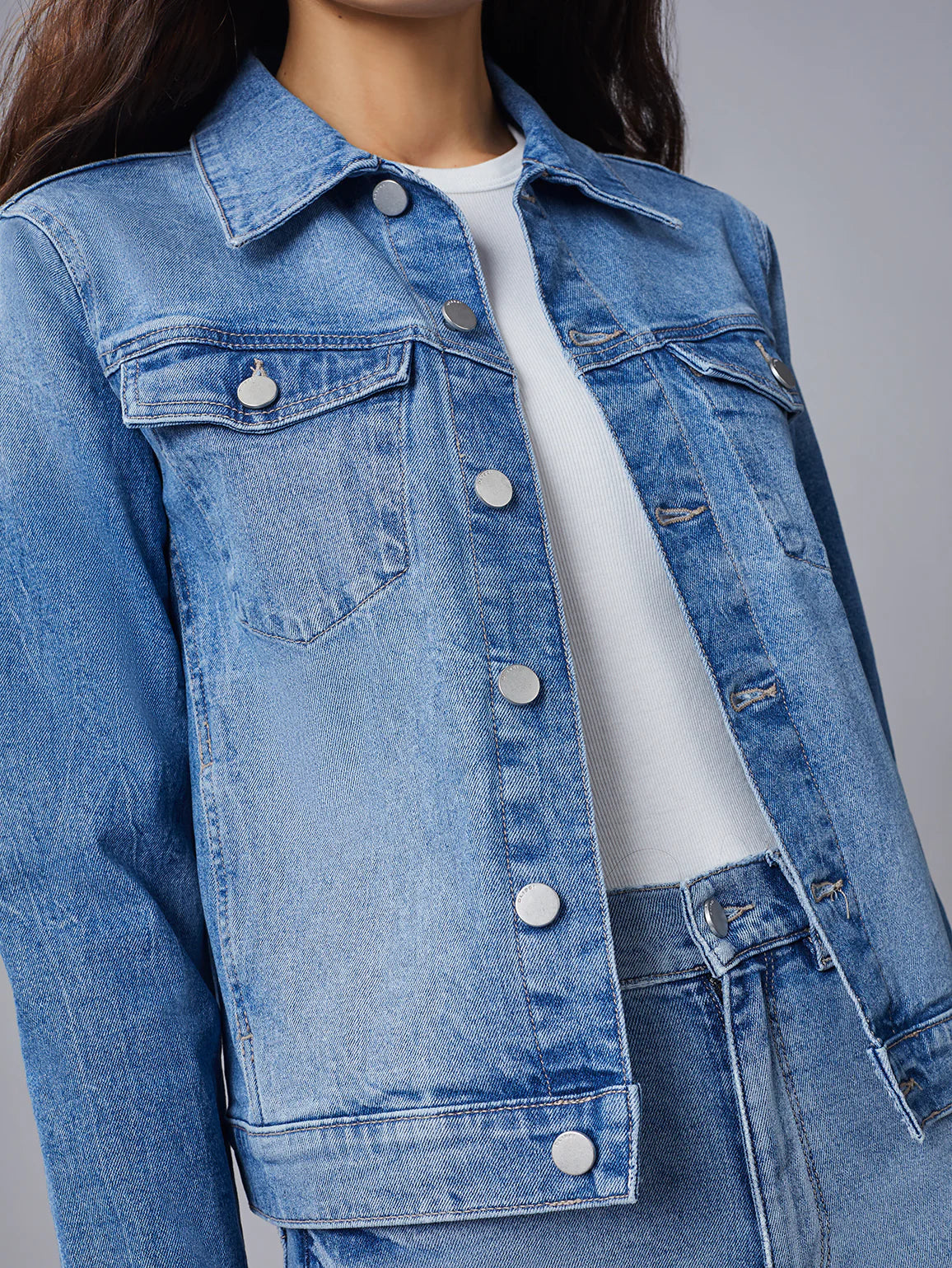 DL 1961 Vika Classic Denim Jacket