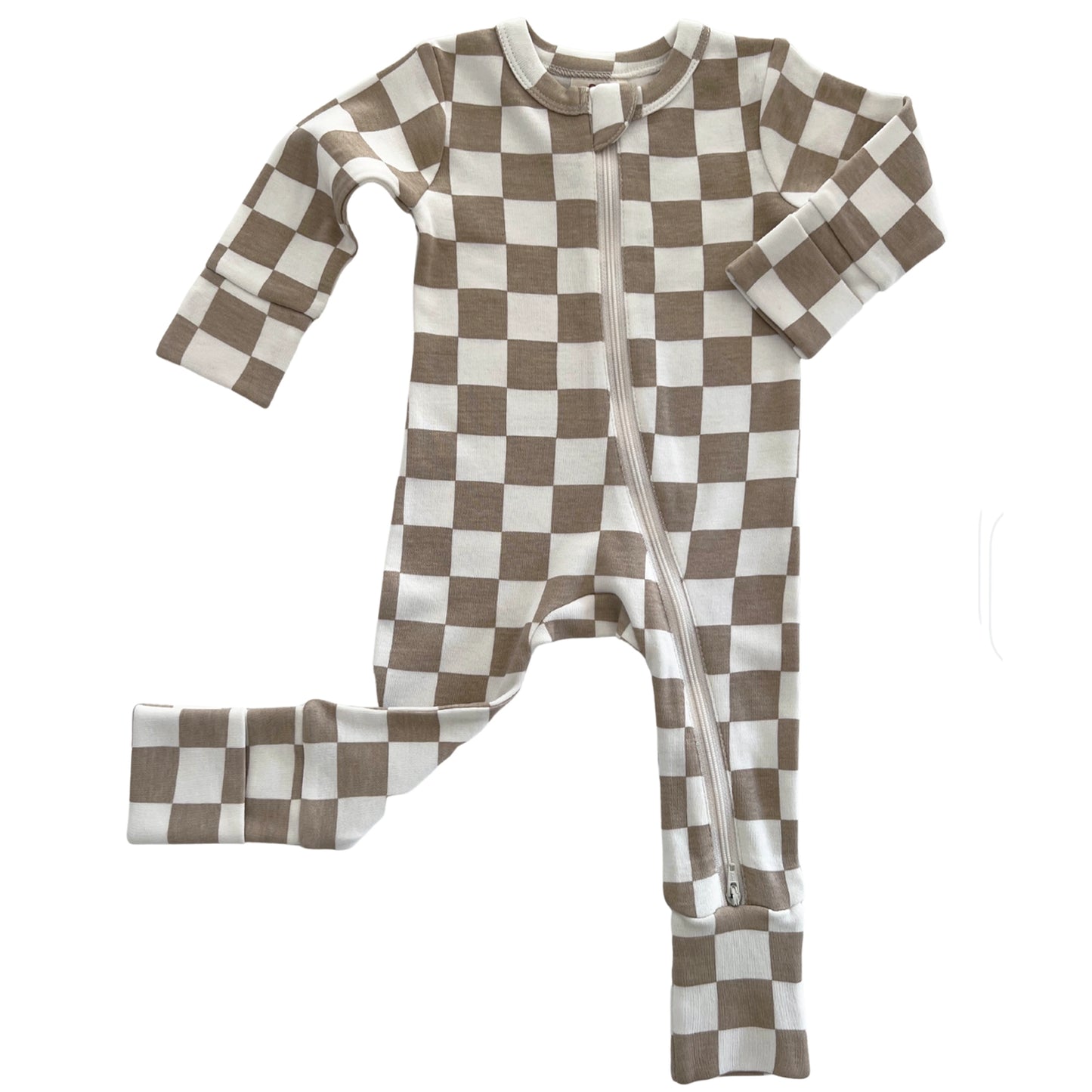 Organic 2 Way Zip Romper