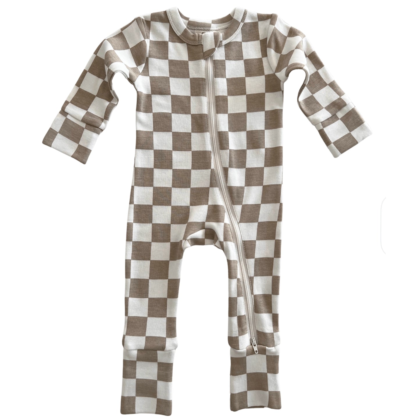 Organic 2 Way Zip Romper