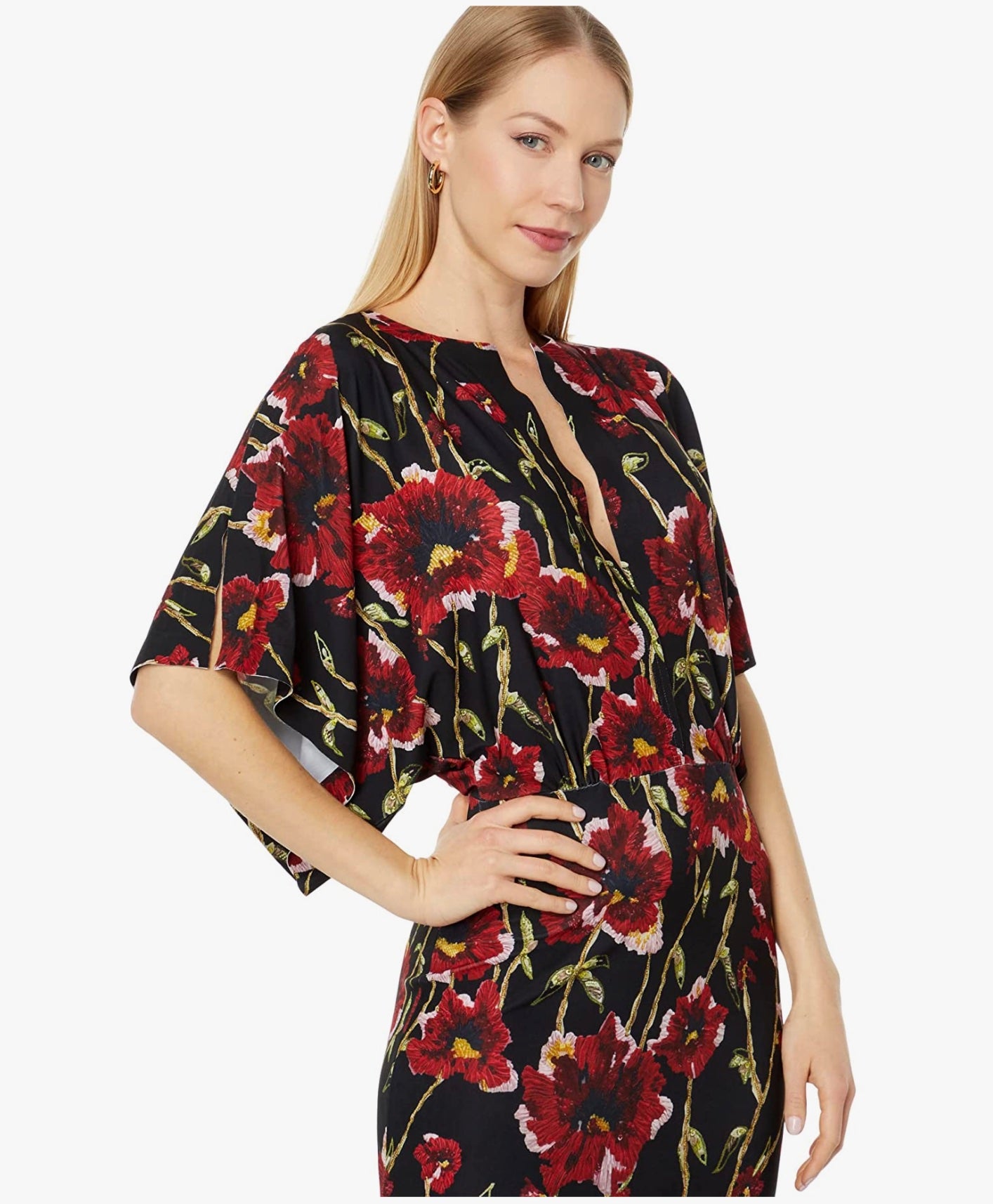NK Obie Gown Black Poppy