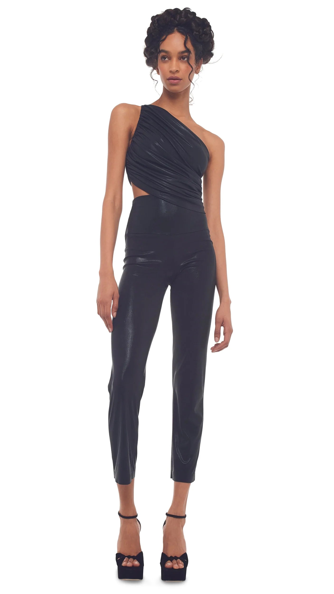 Pencil Pant BLK Lamé