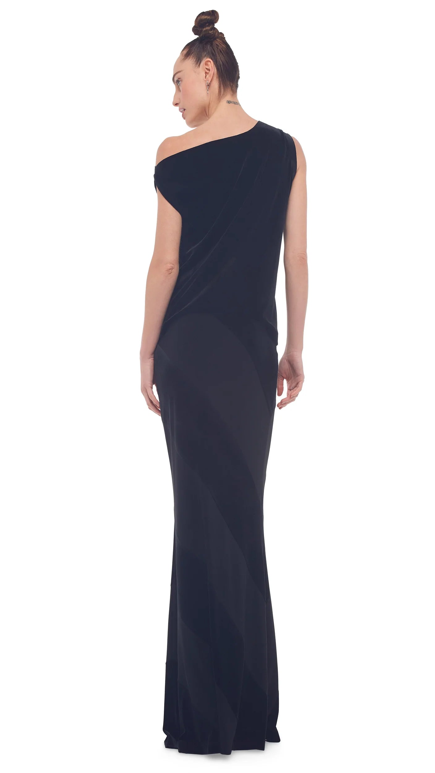 Short Sleeve Drop Shoulder Velvet Top