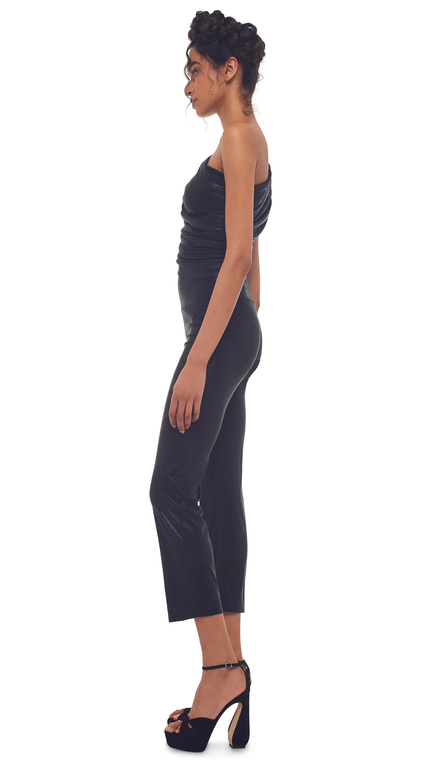 Pencil Pant BLK Lamé