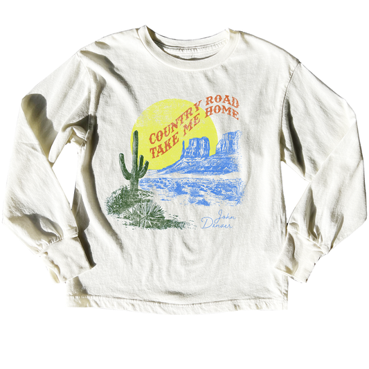 Country Roads Long Sleeve Tee