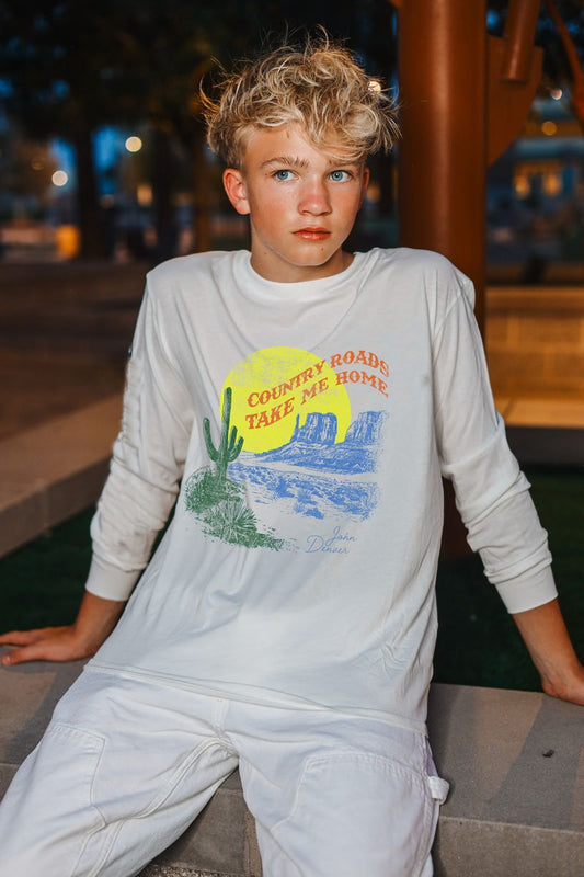 Country Roads Long Sleeve Tee