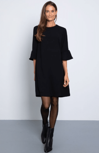 Maxlin Ruffle Sleeve Dress
