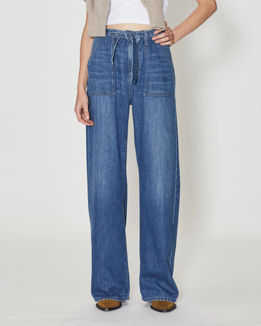 Rory Relaxed Barrel Jean by Le Jean