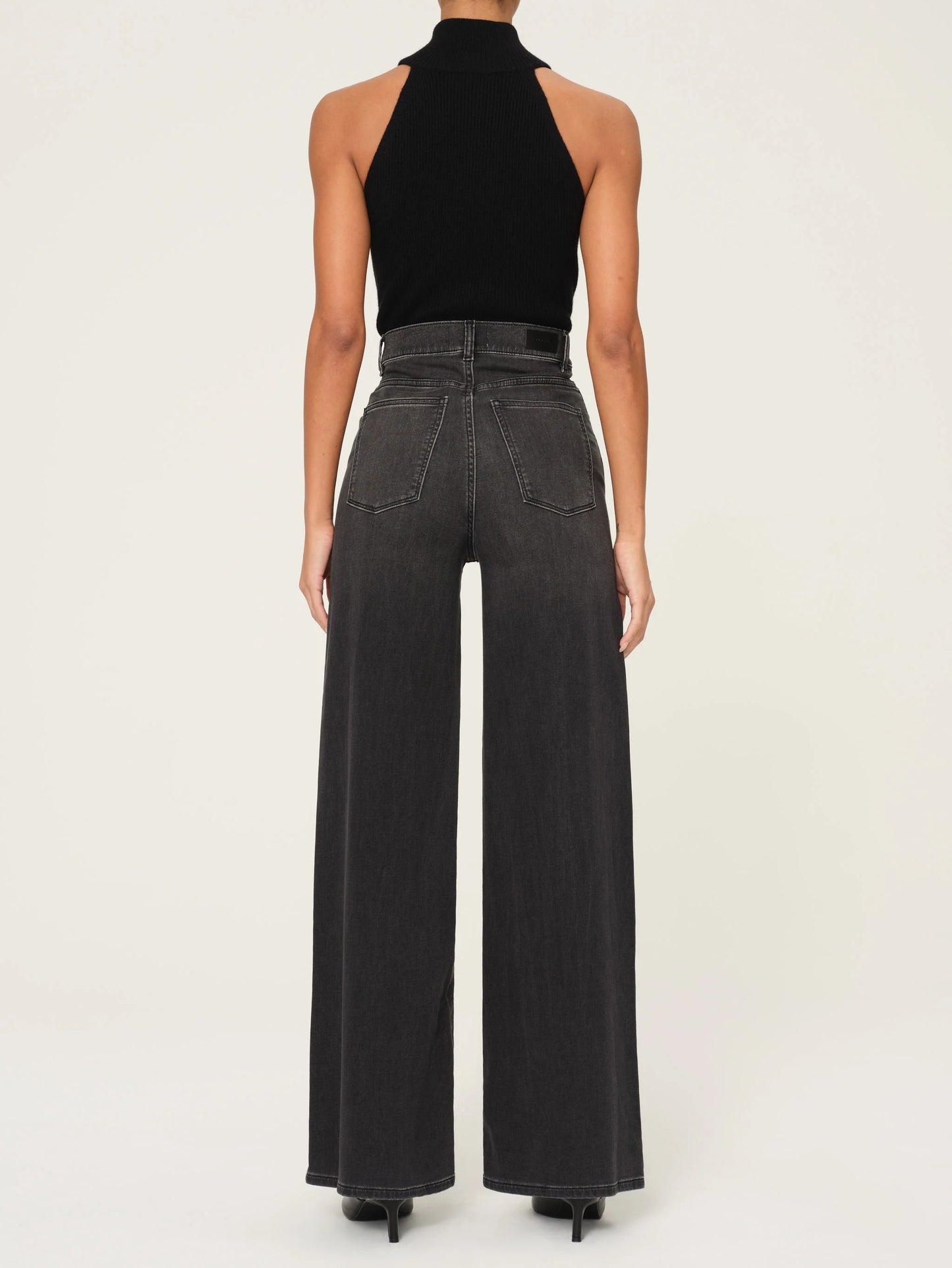 Hepburn Wide Leg Vintage in Dark Haze