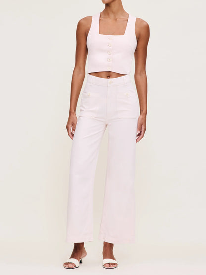Hepburn Wide Leg Primrose Pink