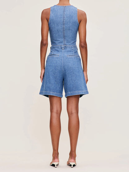 Hepburn Short Pleated