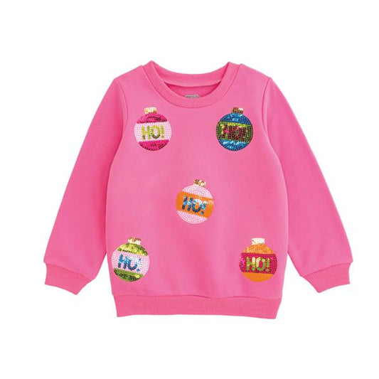 Ornament Sequin Sweatshirt