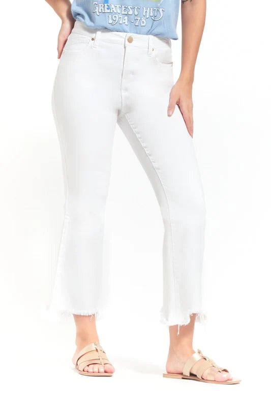 27" Luxe Boot Jean w/ sharkbite hem