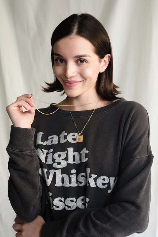 Whiskey Kisses Sweatshirt