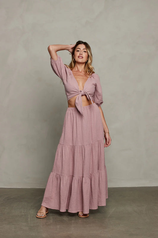 Cleo Top Front Tie