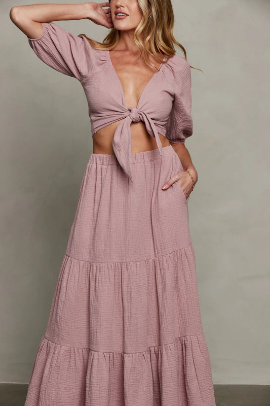 Cleo Top Front Tie