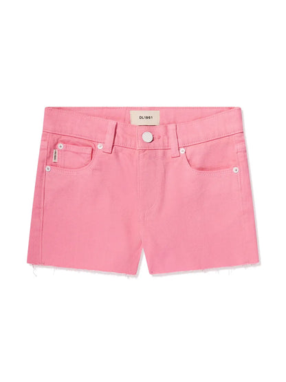 Girls Lucy Shorts in Flamingo Pink