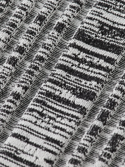Maxi Ribbed knitted Skirt