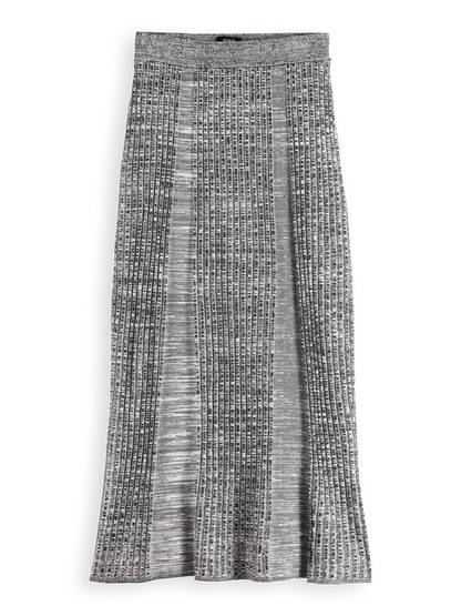 Maxi Ribbed knitted Skirt