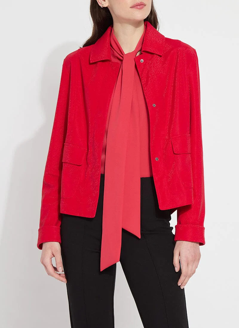 Kendra Vegan Suede Jacket