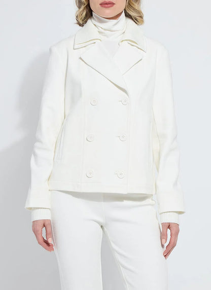 Maude Cropped Peacoat