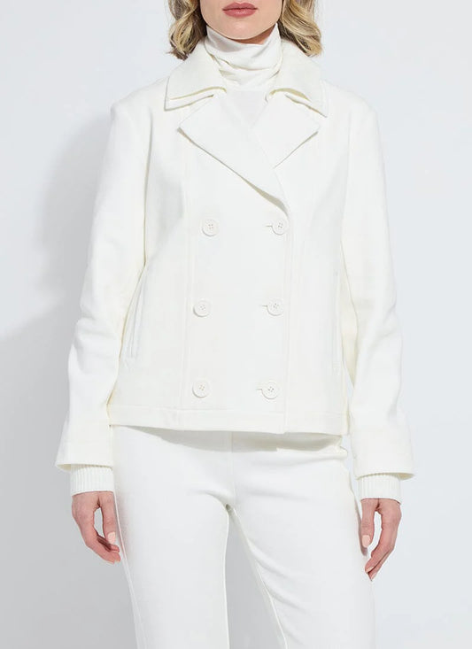 Maude Cropped Peacoat