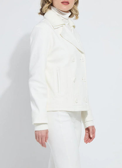 Maude Cropped Peacoat