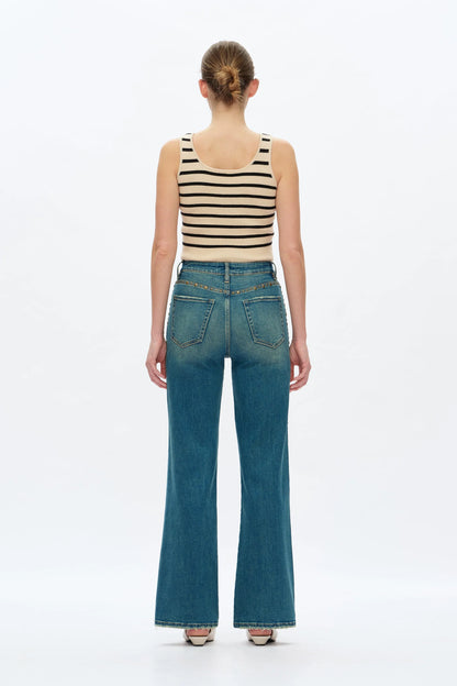 High Rise Wide Leg Jeans