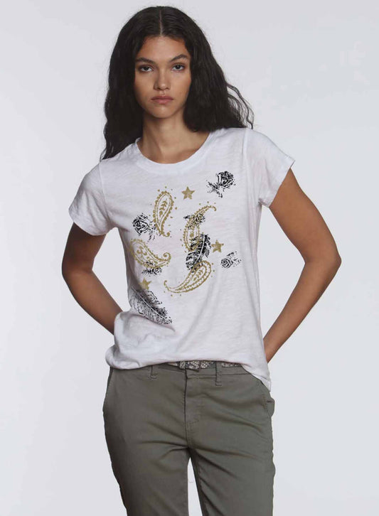 Graphic Ava Tee - Paisley