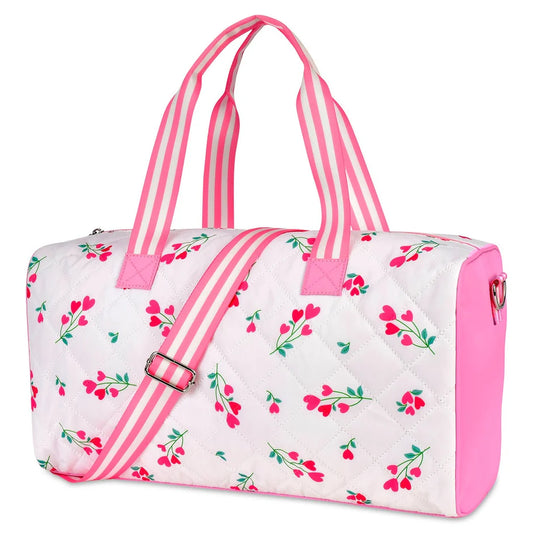 Sweet Quilted Duffel Bag