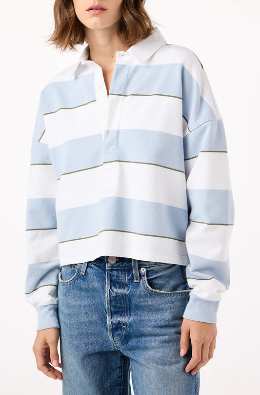 Annie Rugby Long Sleeve Shirt Cropped