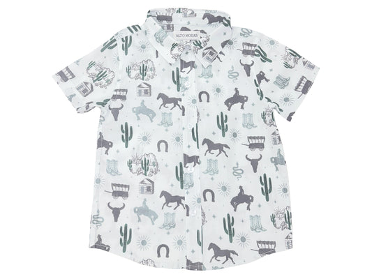 Western Button Down Shirt