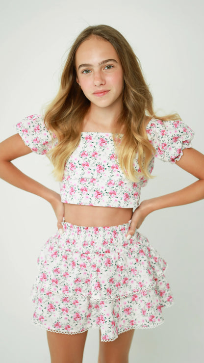 Coco Skirt Set for Girls