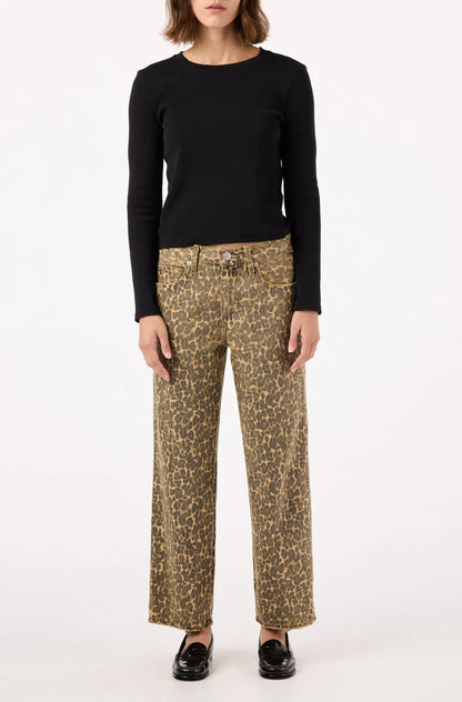 Billie Leopard Jean