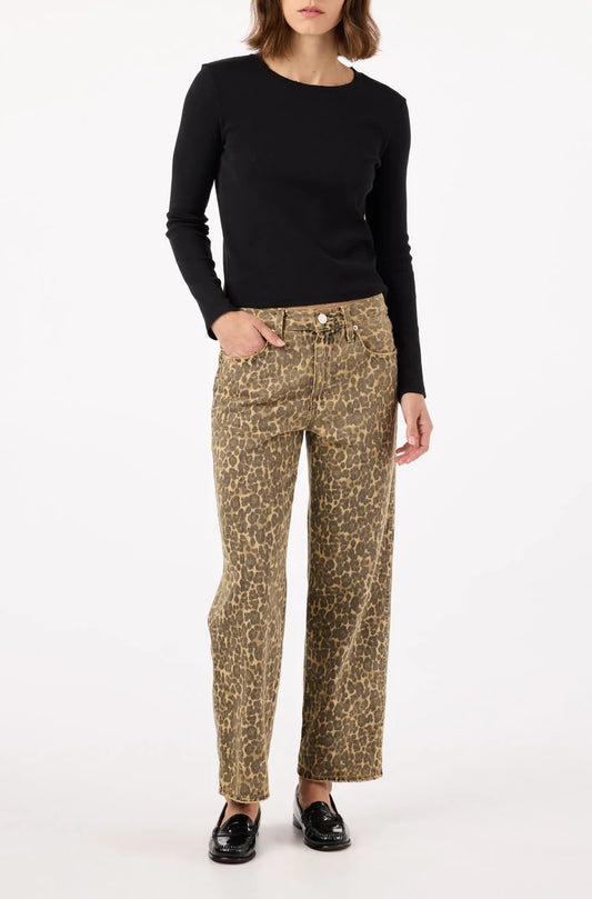 Billie Leopard Jean