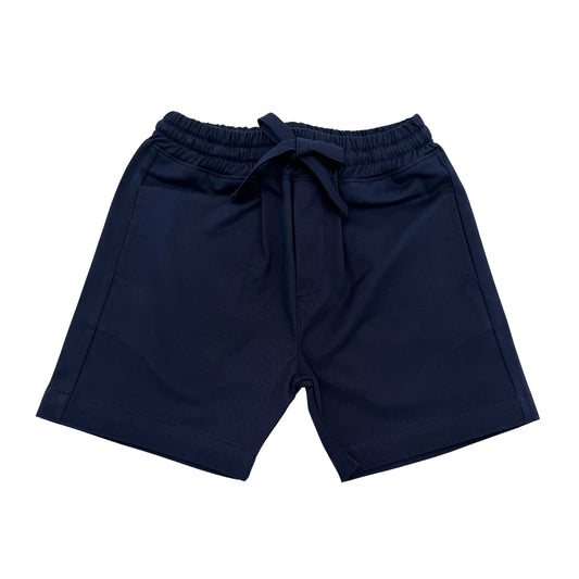 Boys Navy Side Pocket Short